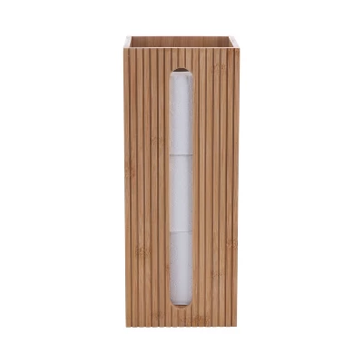 Oslo Square Bamboo Toilet Tissues Reserve Brown - Bath Bliss 3 Oslo Square Bamboo Toilet Tissues Reserve Brown - Bath Bliss - Image 3