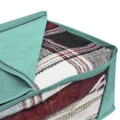 Sorbus 3pc Storage Bamboo Teal Fiber Clothing Organizer Bags Set -IRIS Storage Deals Store GUEST 015c96c9 d637 400c 9602 53b0e54fbf5c