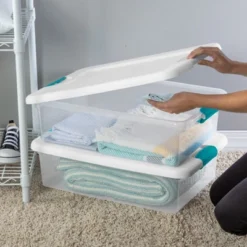 Sterilite Multipurpose Plastic Stackable Storage Box Container With Latching Lid For Home Or Office Organization 12 Sterilite Multipurpose Plastic Stackable Storage Box Container With Latching Lid For Home Or Office Organization -IRIS Storage Deals Store GUEST 01641e69 9068 45ea 9e18 f5d199403031