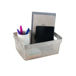 Simplify 3pk Small Glitter Totes Silver 7 Simplify 3pk Small Glitter Totes Silver -IRIS Storage Deals Store GUEST 0279a3e1 546d 40fb 8086 1fcfbeee38c1