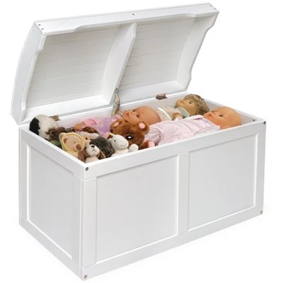 Badger Basket Hardwood Barrel Top Toy Chest 2 Badger Basket Hardwood Barrel Top Toy Chest - Image 2