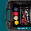 IRIS USA Heavy-Duty Plastic Storage Bins