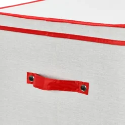 Household Essentials Ornament Storage Chest With 48 Pockets Red 20 Household Essentials Ornament Storage Chest With 48 Pockets Red -IRIS Storage Deals Store GUEST 08051cee cb45 49a9 bb11 4e8fcbd84ec2