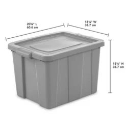 Sterilite Tuff1 18 Gallon Plastic Storage Tote Container Bin With Lid -IRIS Storage Deals Store GUEST 08316251 91ee 4921 8077 999cbb30948c