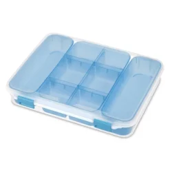 Sterilite Divided Storage Case For Crafting And Hardware (6 Pack) | 14028606