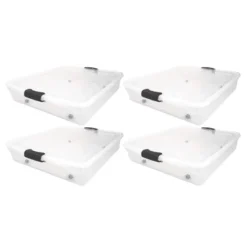 Homz 56 Quart Underbed Secure Latching Clear Plastic Storage Container Bin With Lid And Easy Glide Wheels For Home And Office Organization 10 Homz 56 Quart Underbed Secure Latching Clear Plastic Storage Container Bin With Lid And Easy Glide Wheels For Home And Office Organization -IRIS Storage Deals Store GUEST 0bc45447 fb07 487c b4da 5a6a936ced0a