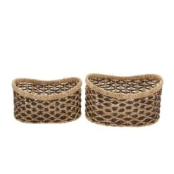 Set Of 2 Sea Grass Storage Baskets - Olivia & May 14 Set Of 2 Sea Grass Storage Baskets - Olivia & May -IRIS Storage Deals Store GUEST 0e5096a5 d57c 4a3b a6e8 fd9d1b40ff50