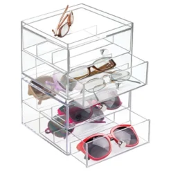 MDesign Plastic Glasses Storage Organizer Box, 2 Drawers, 2 Pack 11 MDesign Plastic Glasses Storage Organizer Box, 2 Drawers, 2 Pack -IRIS Storage Deals Store GUEST 0e57db97 47d0 4476 a675 96ccc049b1ac