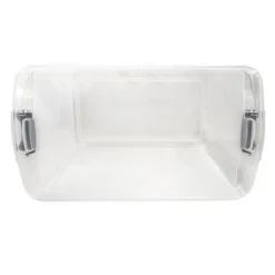 HOMZ 112 Quart Extra Large Rectangular Clear Plastic Storage Container Bins With Secure Latching Lid, Grey Latch, (2-Pack) -IRIS Storage Deals Store GUEST 0ec9cd5e 62ee 43b7 bd84 b85aa4be9b28