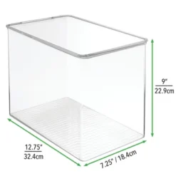 MDesign Stackable Plastic Craft, Sewing Storage Bin, Lid, - Clear 16 MDesign Stackable Plastic Craft, Sewing Storage Bin, Lid, - Clear -IRIS Storage Deals Store GUEST 0f1ce07e 83c0 412a 9369 2493e0faac56