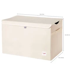 3 Sprouts Collapsible Multipurpose Toy Chest Lidded Storage Organizer Bin For Kids And Toddler Playroom Or Bedroom -IRIS Storage Deals Store GUEST 0f1eaa23 f2dd 4fb5 b922 4ec143818071