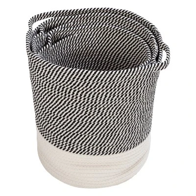 Honey-Can-Do Cotton Rope Baskets 5 Honey-Can-Do Cotton Rope Baskets - Image 5