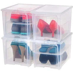 IRIS USA Shoe Storage Box, Stackable And Drop Front, Wide 19 IRIS USA Shoe Storage Box, Stackable And Drop Front, Wide -IRIS Storage Deals Store GUEST 100e7468 49b1 4505 b8fb 037e9321e194