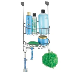 MDesign Metal Hanging Over Door Shower Caddy Organizer -IRIS Storage Deals Store GUEST 10dd4232 ae27 499d 9b0f 76d2d0536a83