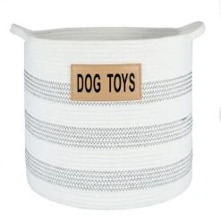 Midlee Dog Toy Rope Cotton Basket -IRIS Storage Deals Store GUEST 10eb03d0 ac5d 413f 8dd8 485e9dffbd52