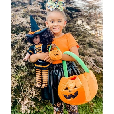 Plushible Basket Plush Pumpkin Trick Or Treat 2 Plushible Basket Plush Pumpkin Trick Or Treat - Image 2