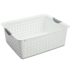 Sterilite Ultra Plastic Durable Storage Bin Tote Baskets With Comfortable Handles For Household And Office Organization -IRIS Storage Deals Store GUEST 145e491f ee1a 4f4b a3cf cbe03f82ca0b