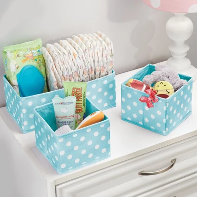 MDesign Kids Fabric Dresser Drawer And Closet Storage Organizer, Set Of 6 3 MDesign Kids Fabric Dresser Drawer And Closet Storage Organizer, Set Of 6 - Image 3