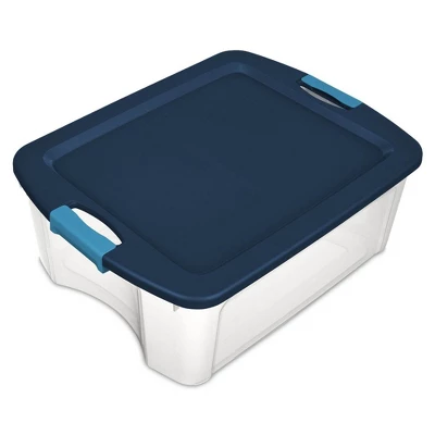 Sterilite 12 Gallon Latch And Carry Storage Tote Box Container 6 Sterilite 12 Gallon Latch And Carry Storage Tote Box Container - Image 6