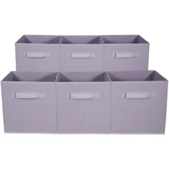 Sorbus 11 Inch Cube Storage Organizer Bins - 6 Pack -IRIS Storage Deals Store GUEST 194d4daf 9776 48d8 bcc7 f2431fe9e12e