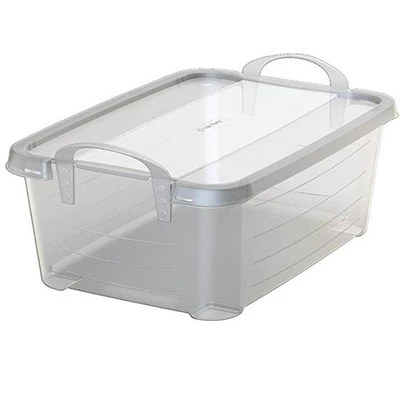 Life Story 14 Quart Clear Stackable Organization Storage Box Container (18 Pack) 2 Life Story 14 Quart Clear Stackable Organization Storage Box Container (18 Pack) - Image 2