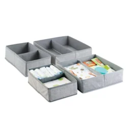 MDesign Fabric Dresser Drawer Storage Organizers, Set Of 4 -IRIS Storage Deals Store GUEST 1a1d6293 76fa 4a98 926e 9efd69339e95