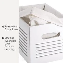 Creative Scents Wooden White Storage Bin 2 Pack Extra Small -IRIS Storage Deals Store GUEST 1aeab8fd bdb2 4528 909f 8a7b0ff6718a
