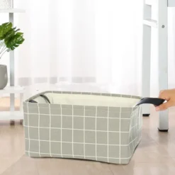 Unique Bargains Foldable Baskets Canvas Fabric Cube Container With Rope Handles Storage Bins 9 Unique Bargains Foldable Baskets Canvas Fabric Cube Container With Rope Handles Storage Bins -IRIS Storage Deals Store GUEST 1cc60b49 e805 46d3 8af2 b66f9a9e2d7f