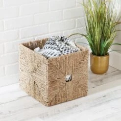 Honey-Can-Do Seagrass Basket 13 Honey-Can-Do Seagrass Basket -IRIS Storage Deals Store GUEST 1dec6c78 9963 4154 b97c 21c109a56d31