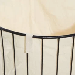 26 X 19 Contemporary Metal Storage Cart Off White - Olivia & May -IRIS Storage Deals Store GUEST 1eed2245 4553 4e28 b3ec 4fbc89646b7d