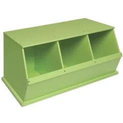 Badger Basket Three Bin Stackable Storage Cubby -IRIS Storage Deals Store GUEST 1f432519 27c2 4e90 823c 6be7da437ee0