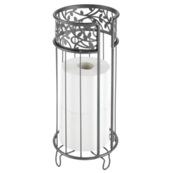 MDesign Metal Toilet Paper Holder Stand - Storage For 3 Rolls -IRIS Storage Deals Store GUEST 207e3cda 0fa5 4e87 8b16 a1c0f661131e