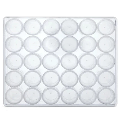 Bright Creations Clear Plastic Bead Storage Containers With 30 Jars For Diamond Painting, Arts And Crafts 4 Bright Creations Clear Plastic Bead Storage Containers With 30 Jars For Diamond Painting, Arts And Crafts - Image 4