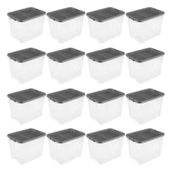 Sterilite 108 Qt. Clear Stacker Storage Container Tote W/ Latching Lid -IRIS Storage Deals Store GUEST 219325a5 2709 409e bd78 649bf0d68a66