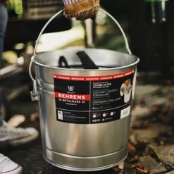 Behrens 6gal Galvanized Steel Locking Lid Storage Can Silver 12 Behrens 6gal Galvanized Steel Locking Lid Storage Can Silver -IRIS Storage Deals Store GUEST 229d5810 cbd9 4042 ae3c 2cfb0f6efcb1