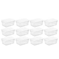 Sterilite 16 Quart Stackable Clear Plastic Storage Tote Container With Opaque Latching Lid For Home And Office Organization 13 Sterilite 16 Quart Stackable Clear Plastic Storage Tote Container With Opaque Latching Lid For Home And Office Organization -IRIS Storage Deals Store GUEST 23589967 bce6 436a b698 5cc281b459eb