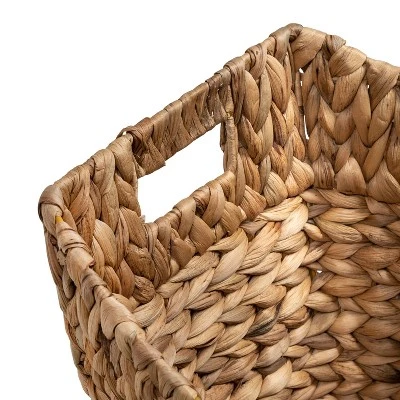 Honey-Can-Do 3pc L Nesting Natural Baskets 2 Honey-Can-Do 3pc L Nesting Natural Baskets - Image 2