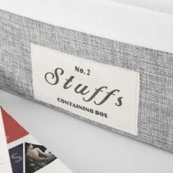 Unique Bargains Square Cotton Linen Fabric Towel Basket Decorative Storage Bins 1 Pc 8 Unique Bargains Square Cotton Linen Fabric Towel Basket Decorative Storage Bins 1 Pc -IRIS Storage Deals Store GUEST 23a432c9 52a4 4b43 aead 0561a83611f8