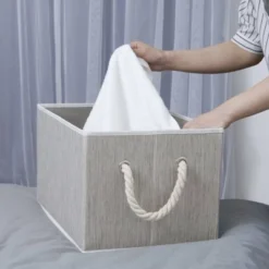 WeThinkStorage 2pk 34L Foldable Organizing Storage Bin With Rope Handle -IRIS Storage Deals Store GUEST 23b37c3e 9a87 4e0c 8169 98da44074c5d