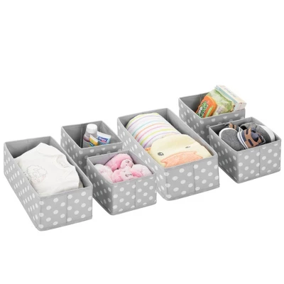 MDesign Kids Fabric Dresser Drawer And Closet Storage Organizer, Set Of 6 10 MDesign Kids Fabric Dresser Drawer And Closet Storage Organizer, Set Of 6 - Image 10