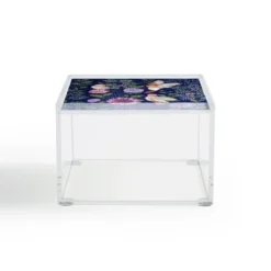 Pimlada Phuapradit Night Garden 4" X 4" Acrylic Box - Deny Designs -IRIS Storage Deals Store GUEST 251b7cc1 4905 4fab 8b35 c6fae7b3f32d