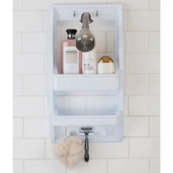 Flexi Shower Caddy Shelf White - Bath Bliss -IRIS Storage Deals Store GUEST 2531b573 8bd8 414a ba5c 06d9b7751924