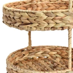 Household Essentials 2 Tier Tray Water Hyacinth 8 Household Essentials 2 Tier Tray Water Hyacinth -IRIS Storage Deals Store GUEST 25959ddf df08 4233 96e6 26a540d29473