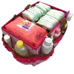 Bacati - Butterflies Pink/Choc Storage Caddy -IRIS Storage Deals Store GUEST 25a768f1 fd81 41e8 943e 63d2a4c3a5f5