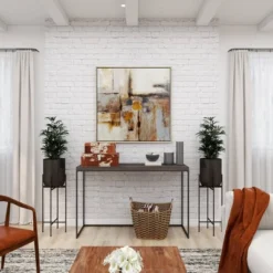 Set Of 2 Cowhide Leather Decorative Boxes Brown/White - Olivia & May -IRIS Storage Deals Store GUEST 25f59dfd 69c3 4c2b 8b98 9c402b75574b