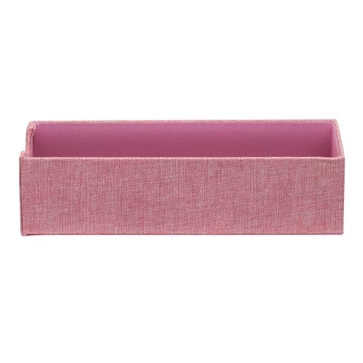 Household Essentials Set Of 2 Narrow Drawer Trays Carnation Pink 6 Household Essentials Set Of 2 Narrow Drawer Trays Carnation Pink - Image 6