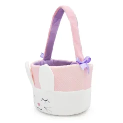 Plush Easter Bunny Baskets For Kids With Handles, White - Plushible -IRIS Storage Deals Store GUEST 2637f8a4 1d38 4a04 b232 f2e8aa84dfe7
