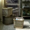 Park Hill Collection Woven Storage Basket