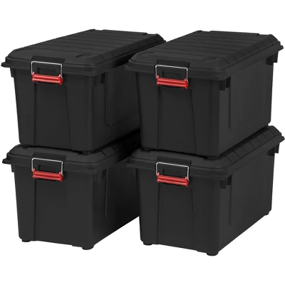 IRIS USA Heavy Duty Plastic Storage Tote With Lids 9 IRIS USA Heavy Duty Plastic Storage Tote With Lids - Image 9
