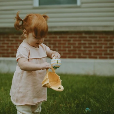 Pebble Chic Basket - Yellow 1 Pebble Chic Basket - Yellow